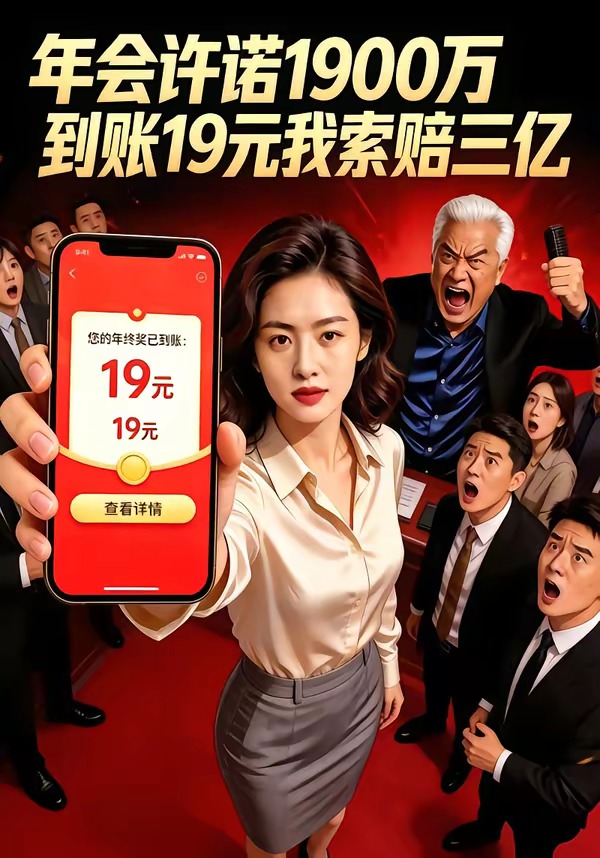 年会许诺1900万，到账19元我索赔三亿（75集）