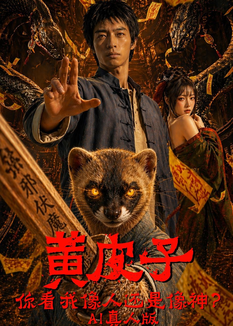 黄皮子你看我像人还是像神AI真人版(65集)Ai短剧