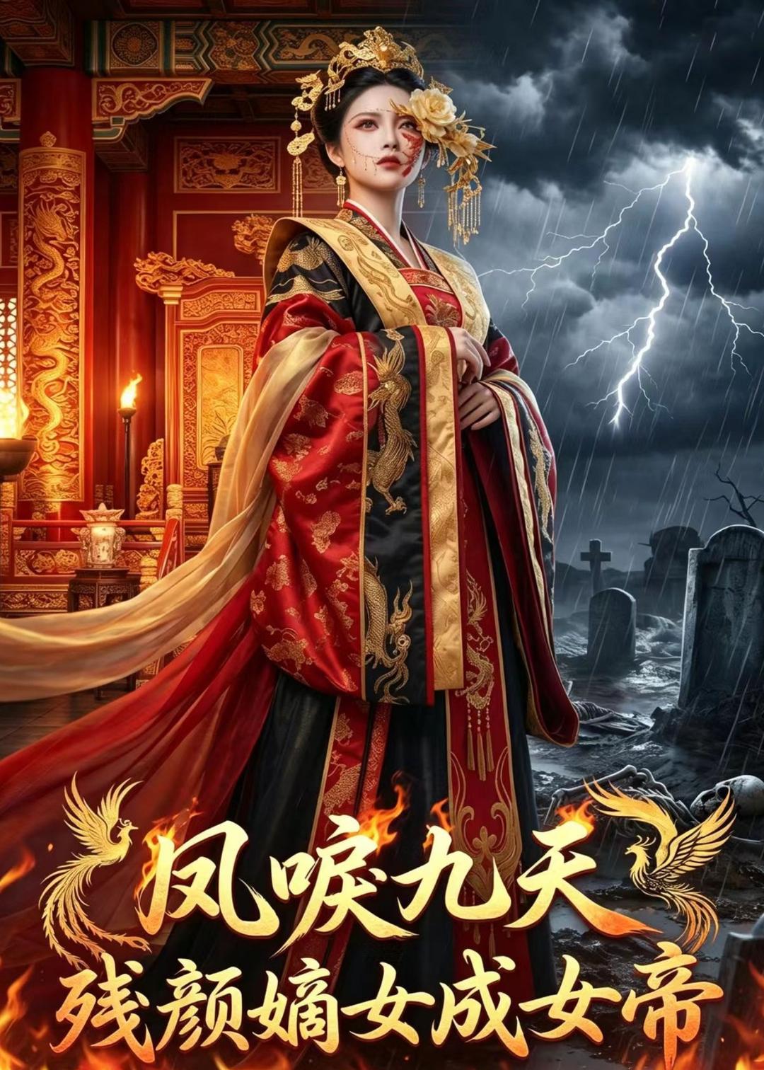 凤唳九天，残颜嫡女成女帝（71集）Ai短剧