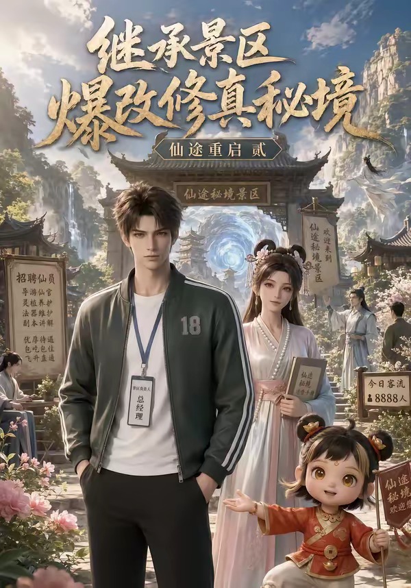 继承景区，爆改修真秘境仙途重启贰（80集）