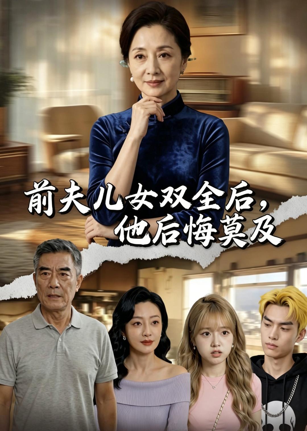 前夫儿女双全后，他后悔莫及（50集）Ai短剧
