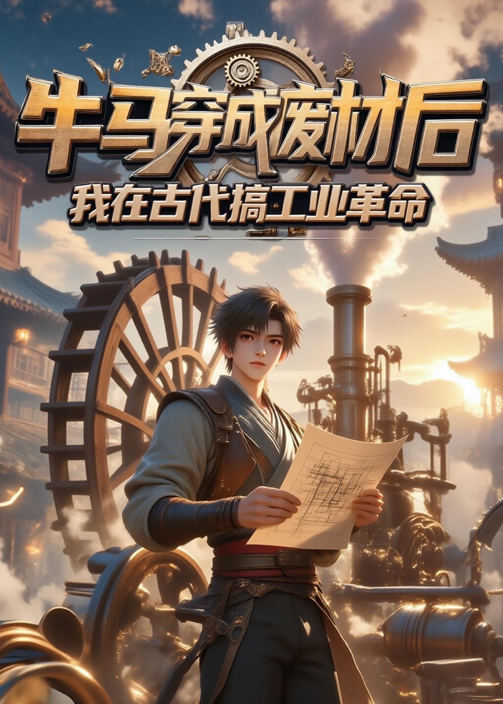 牛马穿成废材后，我在古代搞工业革命（40集）动漫