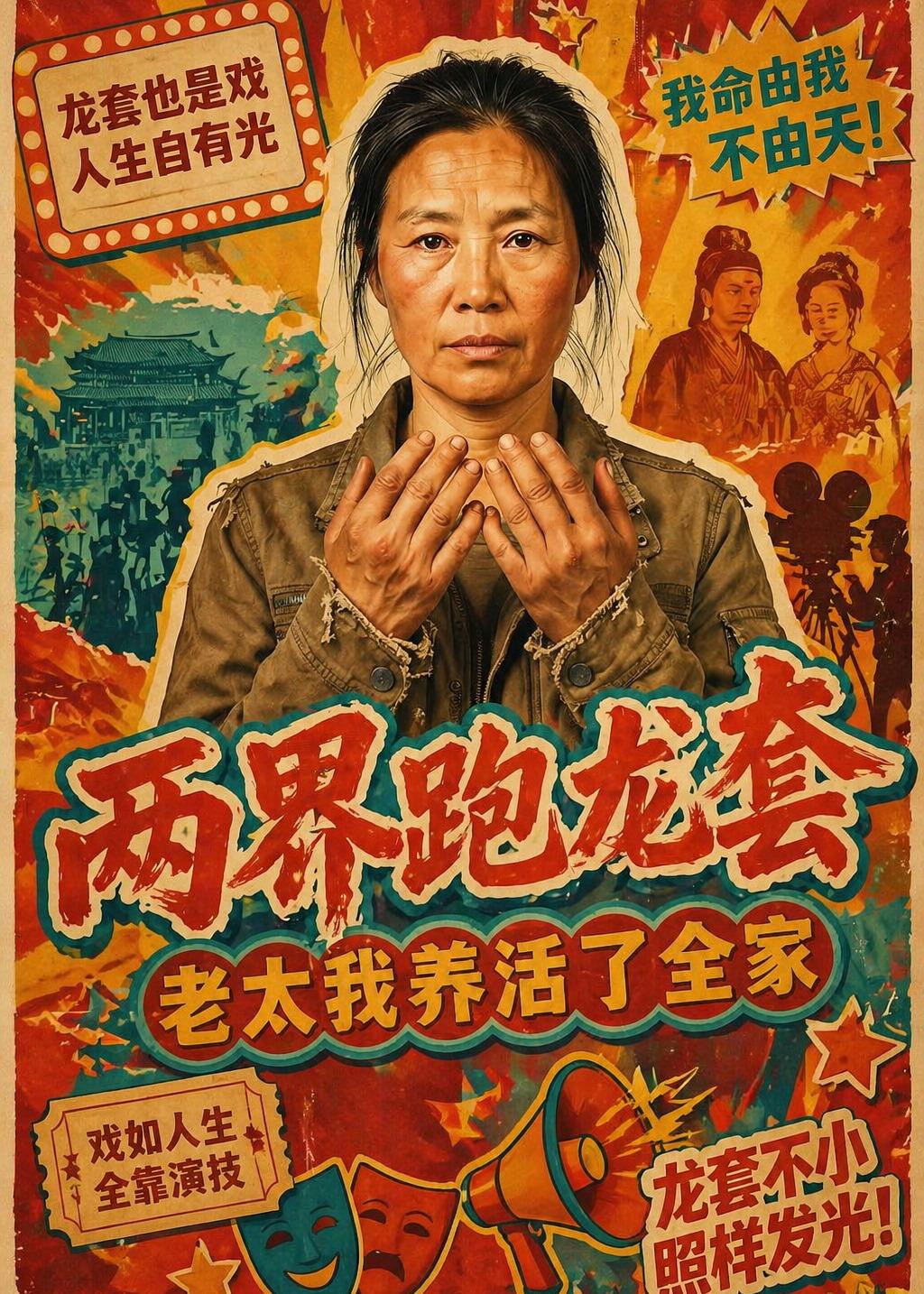 两界跑龙套，老太我养活了全家（80集）