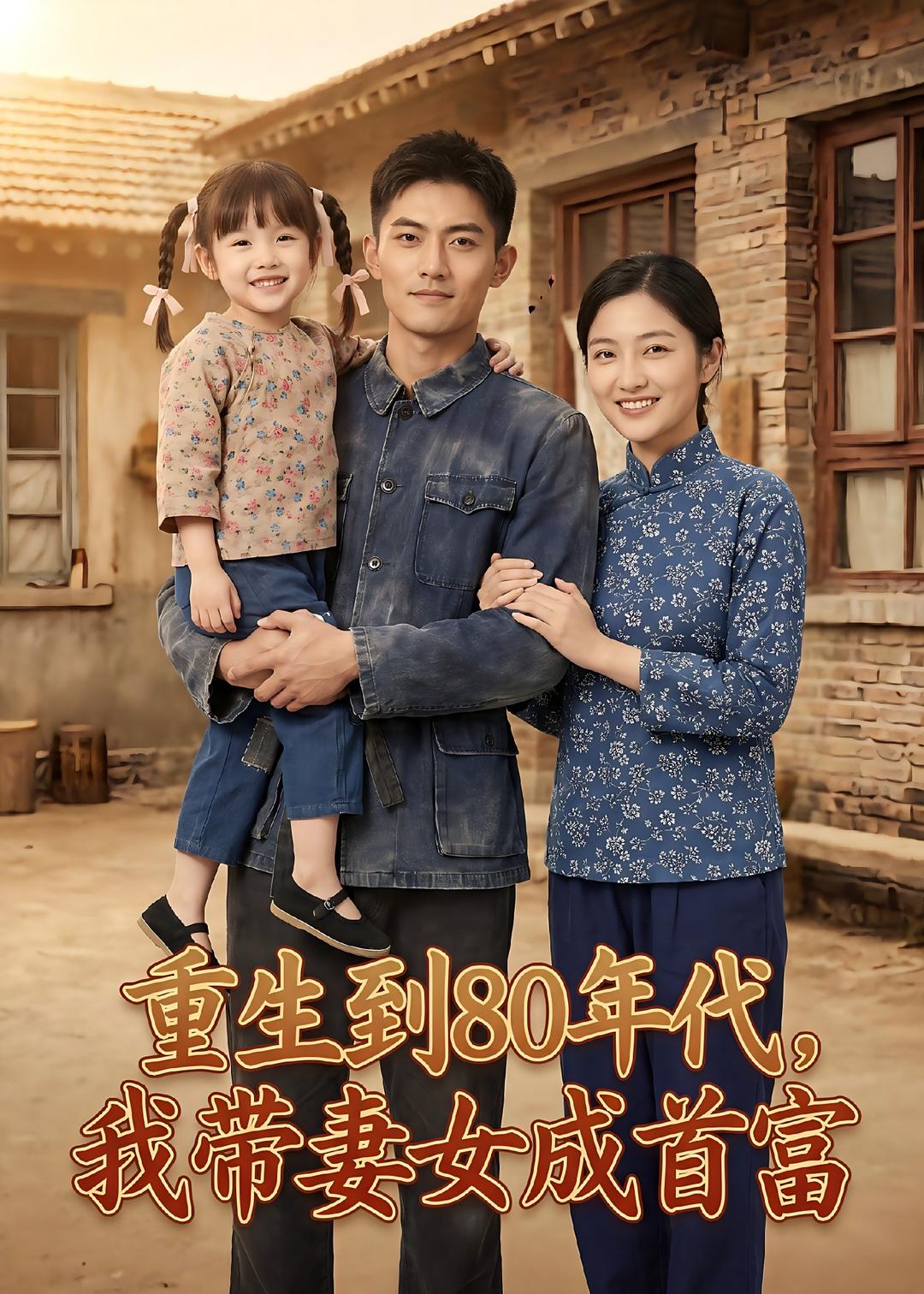 重生到80年代，我带妻女成首富（43集）Ai短剧