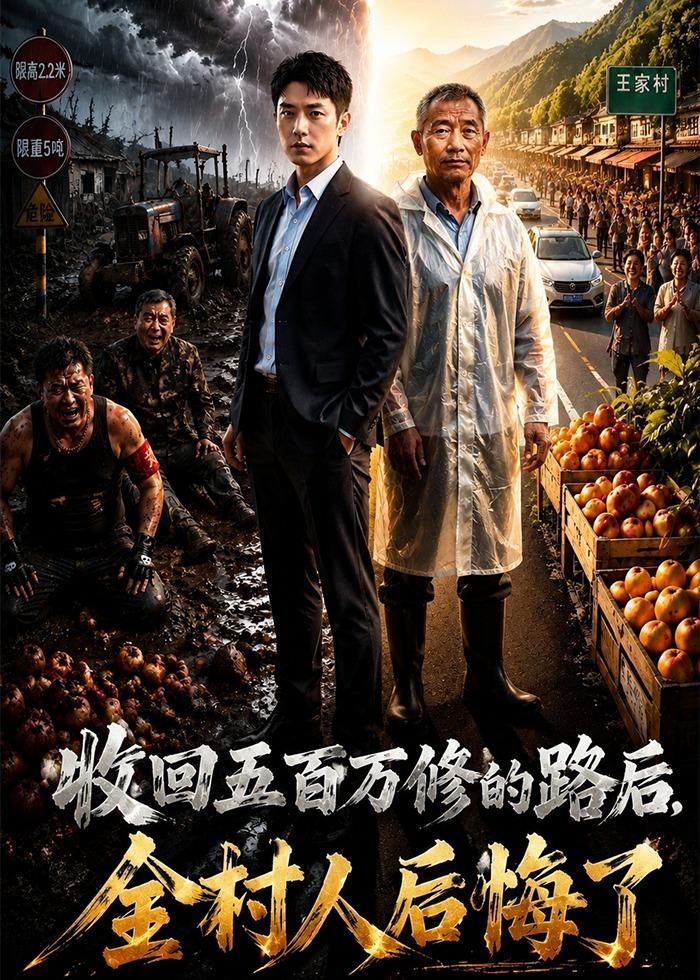 收回五百万修的路后，全村人后悔了（40集）Ai短剧