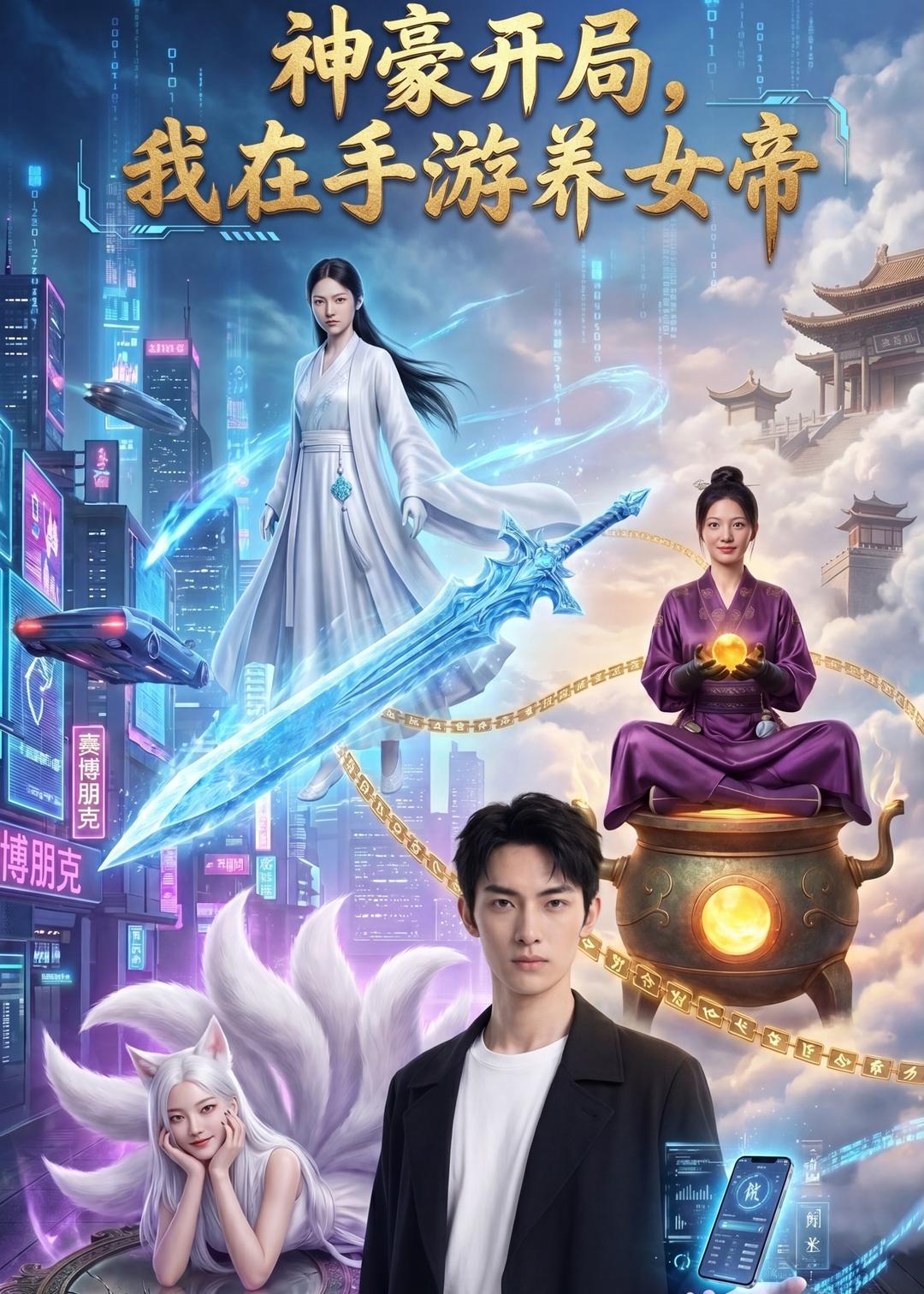 神豪开局,我在手游养女帝(82集)AI短剧