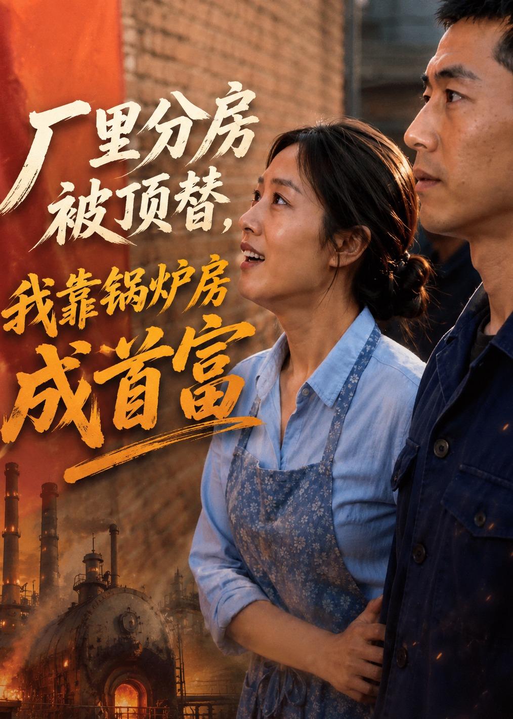 厂里分房被顶替，我靠锅炉房成首富（40集）AI短剧