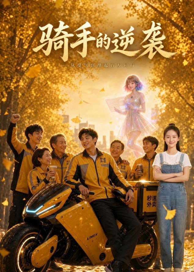125.骑手的逆袭:从受气底层翻身(48集)AI短剧