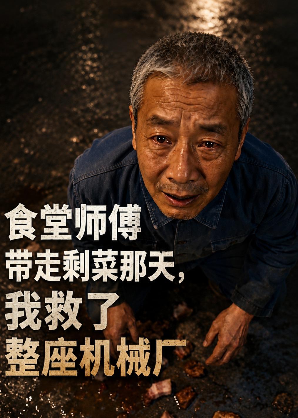 食堂师傅带走剩菜那天，我救了整座机械厂（43集）AI短剧