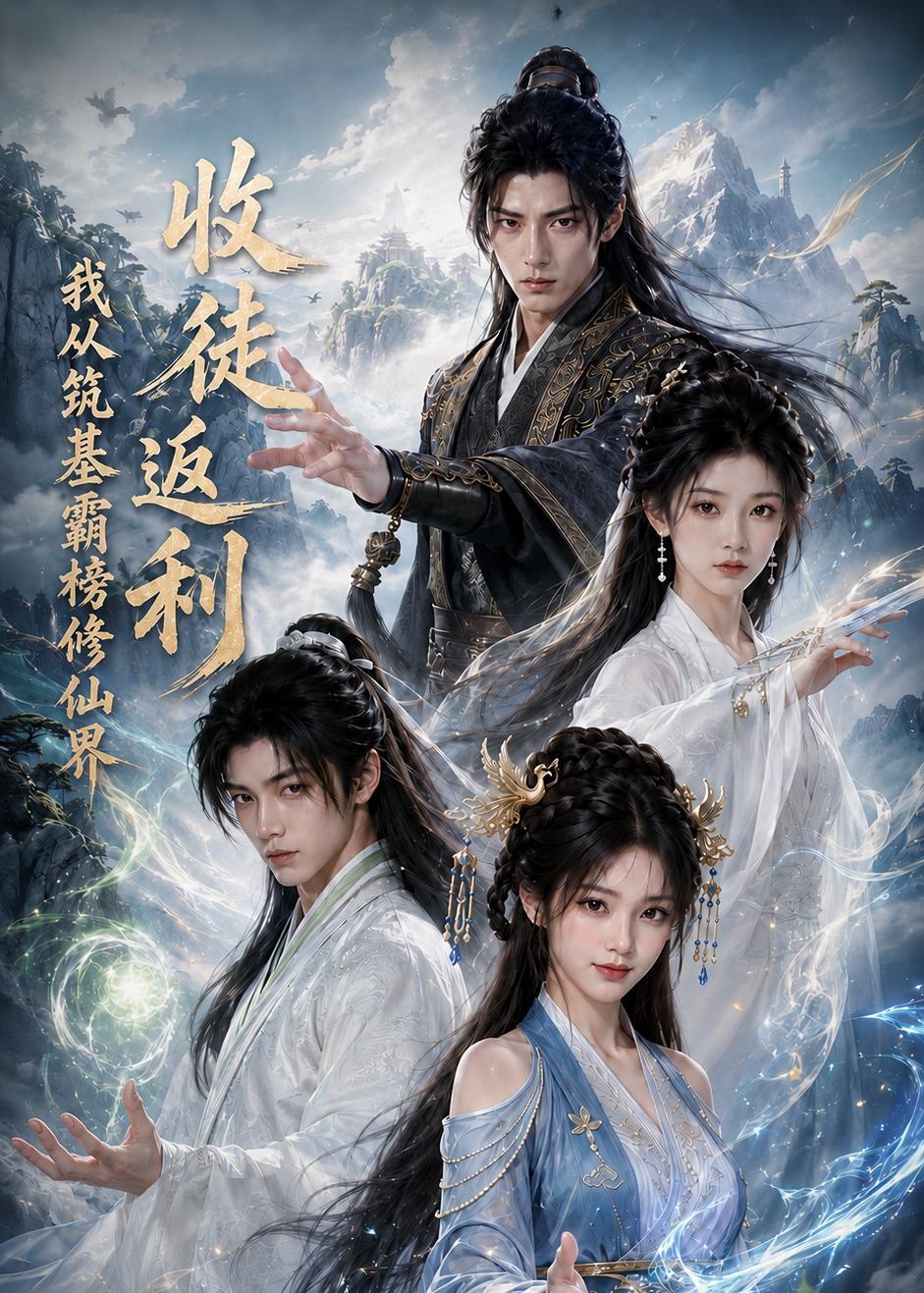 收徒返利，我从筑基霸榜修仙界（65集）AI短剧