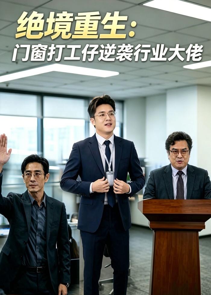 绝境重生：门窗打工仔逆袭行业大佬（40集）AI短剧