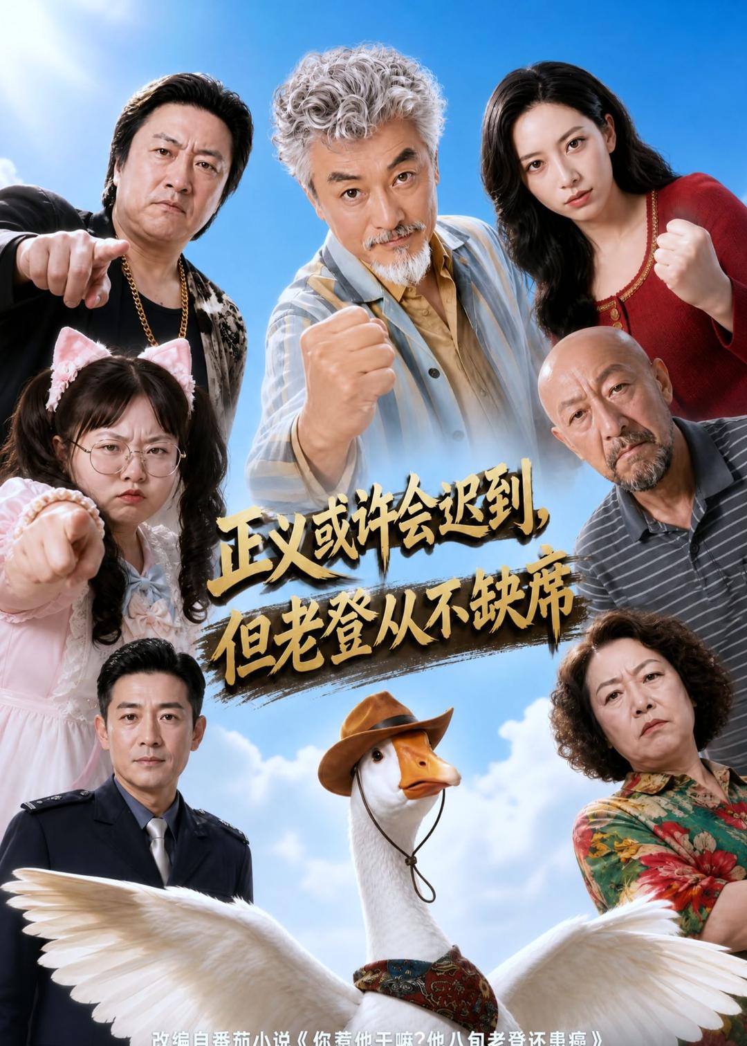 正义或许会迟到，但老爸从不缺席（70集）AI短剧