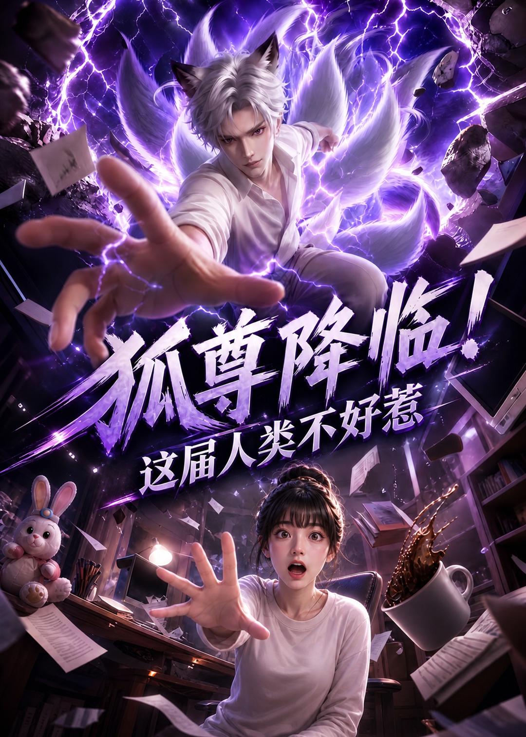 狐尊降临！这届人类不好惹（57集）AI短剧
