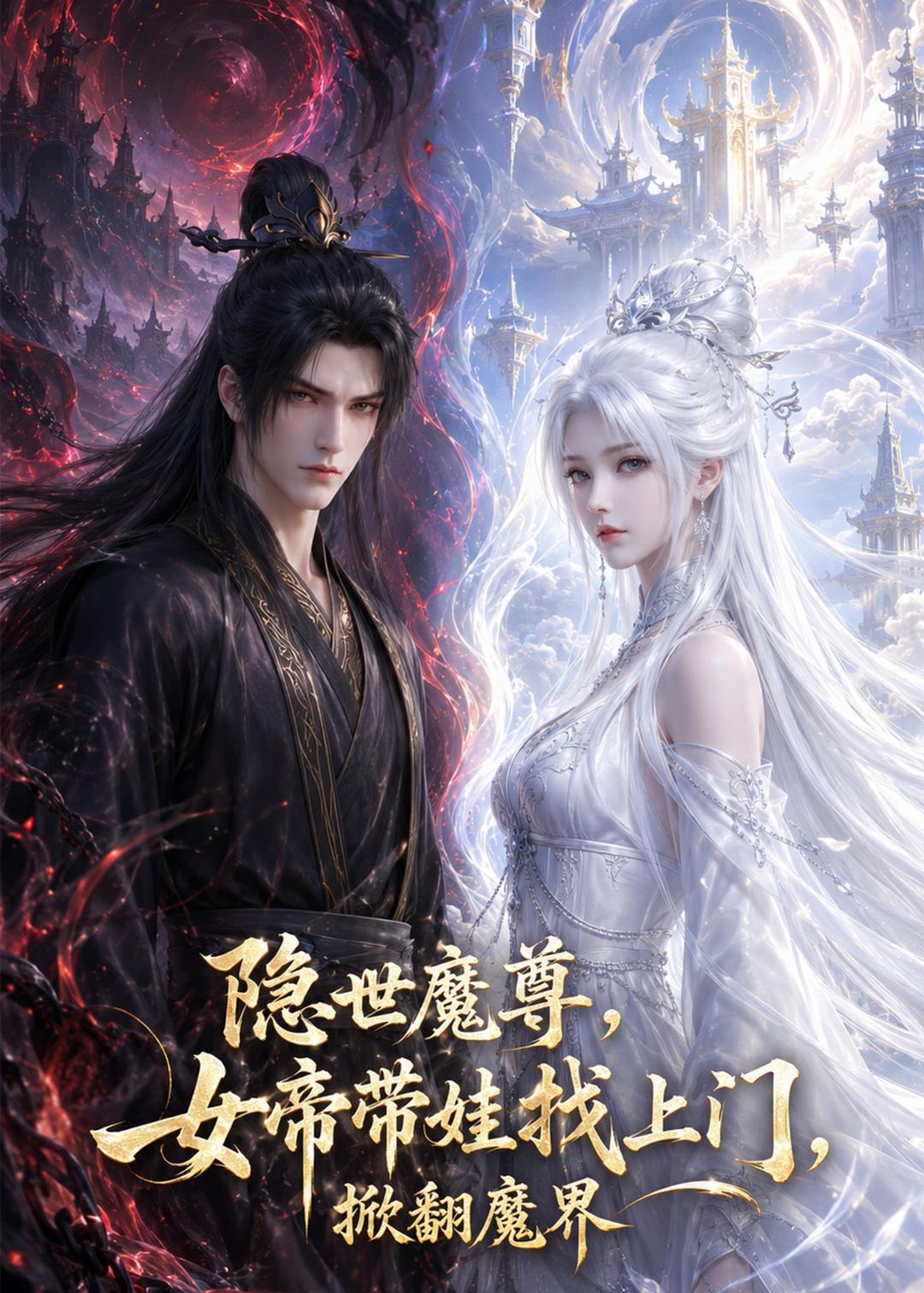隐世魔尊，女帝带娃找上门，掀翻魔界（110集）