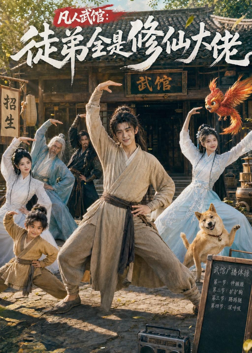 凡人武馆：徒弟全是修仙大佬（66集）