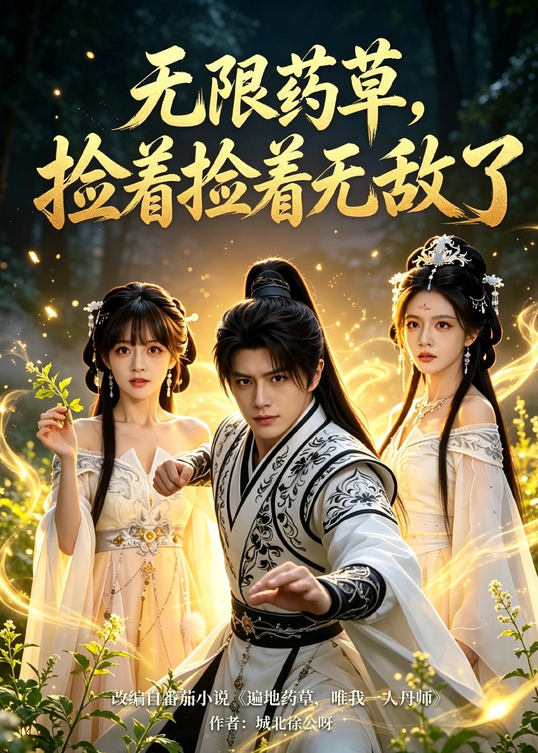 无限药草：捡着捡着无敌了（70集）AI短剧