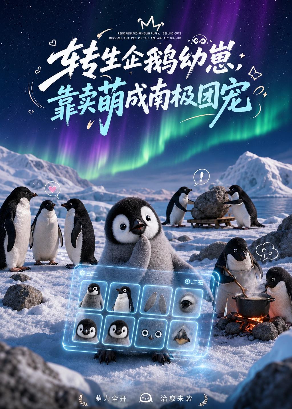 转生企鹅幼崽，靠卖萌成南极团宠（65集）