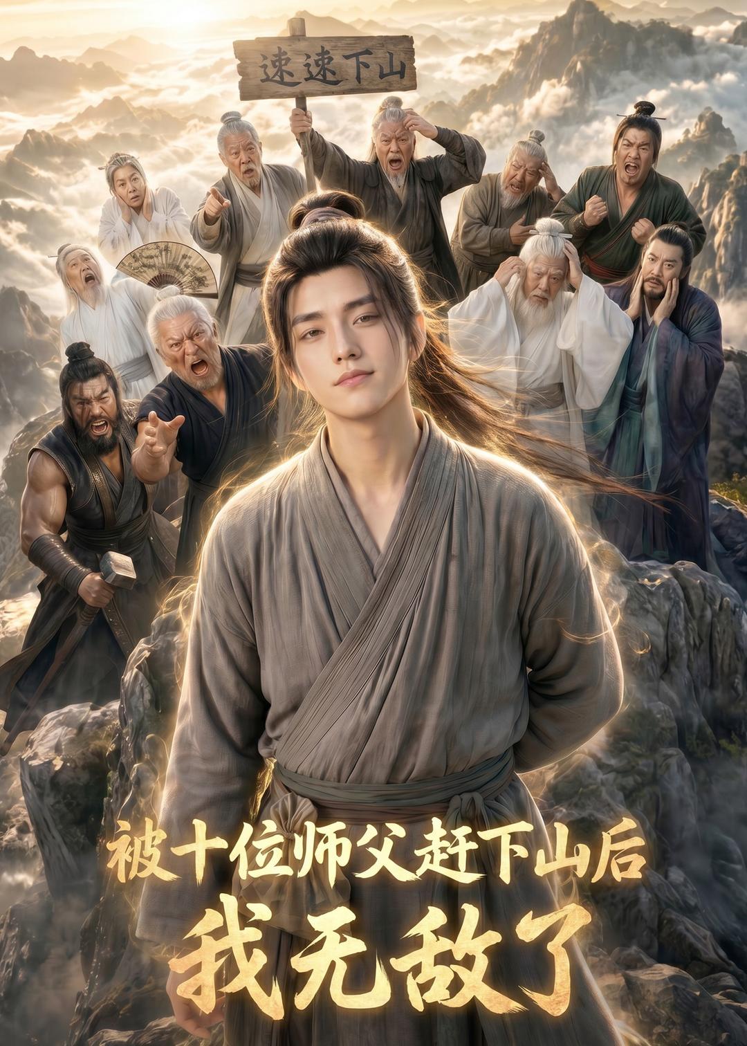 被十位师父赶下山后我无敌了（36集）AI短剧