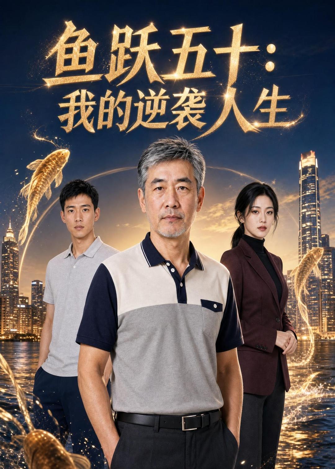 鱼跃五十：我的逆袭人生（47集）AI短剧
