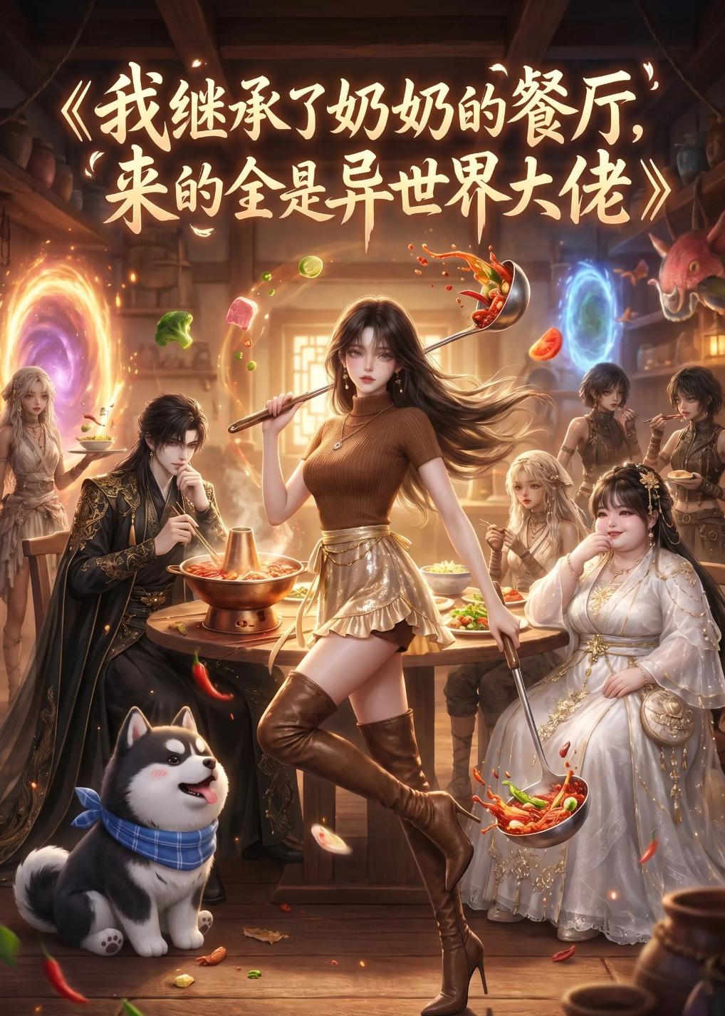 我继承了奶奶的餐厅,来的全是异世界大佬(33集)