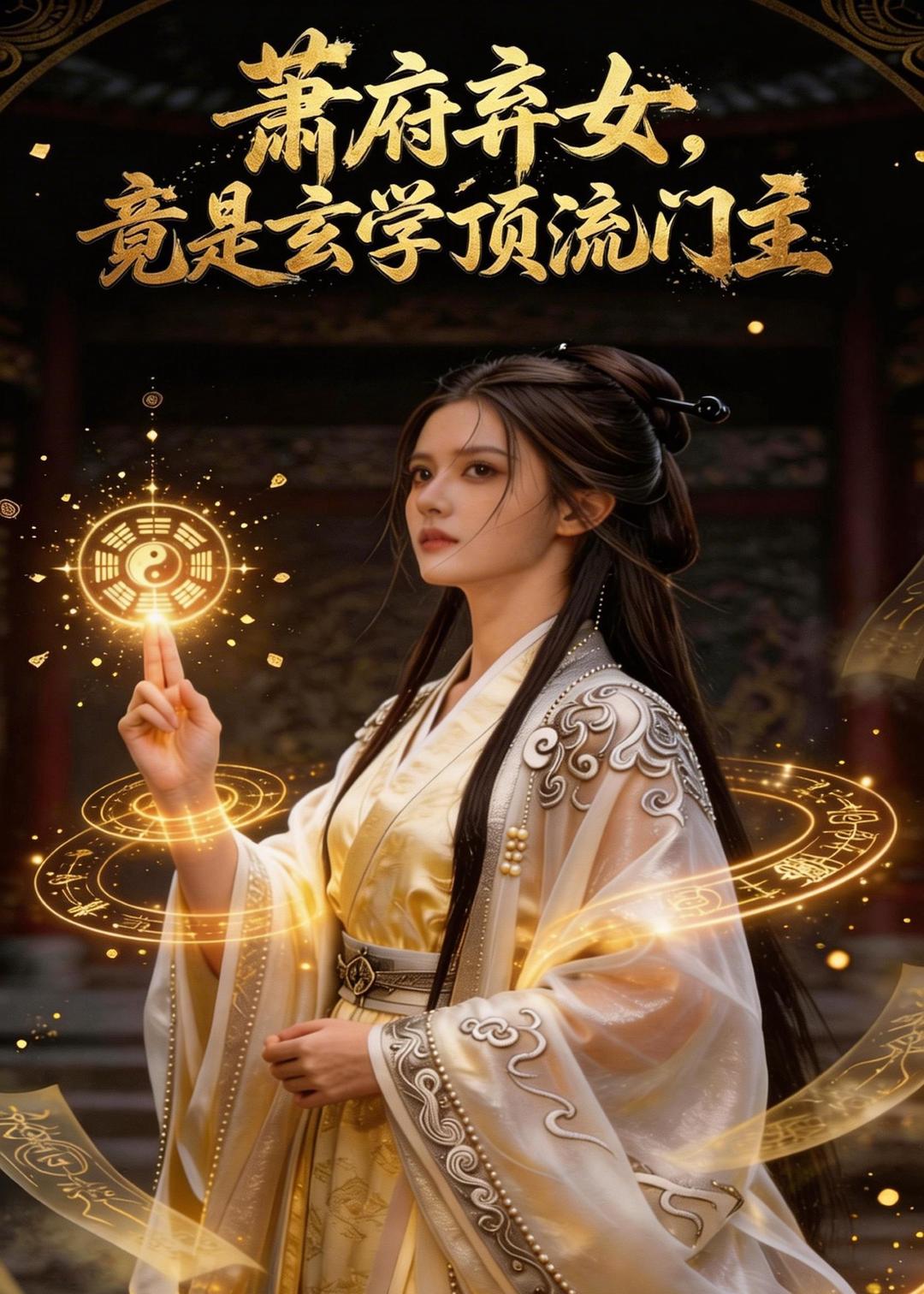 萧府弃女,竟是玄学顶流门主(81集)AI短剧