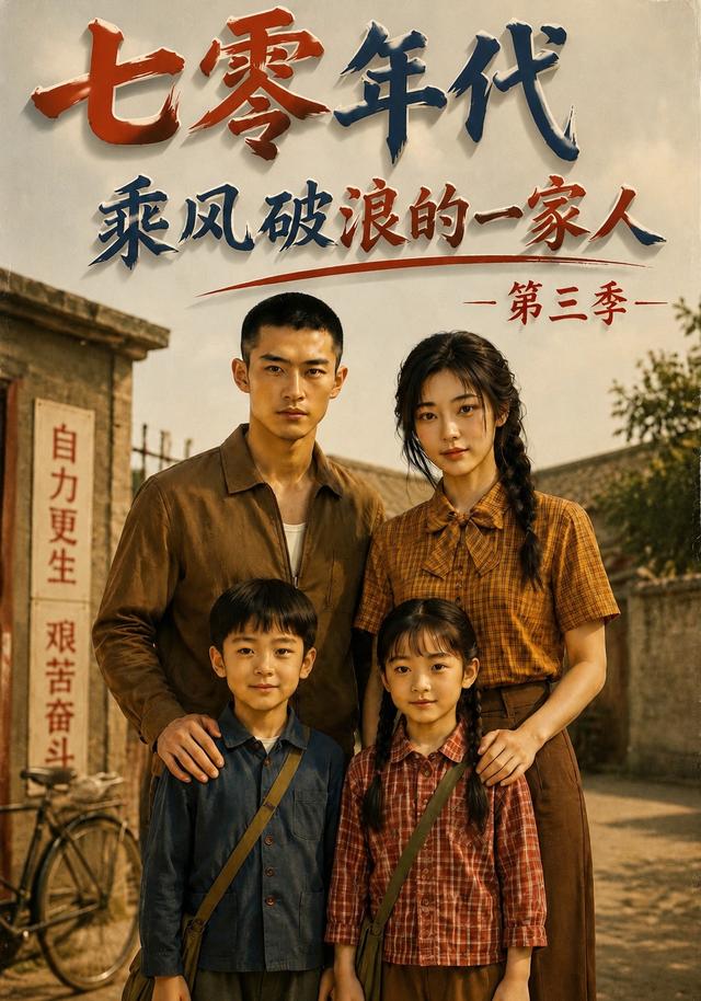 七零年代，乘风破浪的一家人第三季（193集）AI短剧