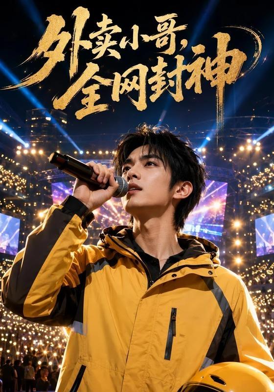 外卖小哥，全网封神（62集）AI短剧