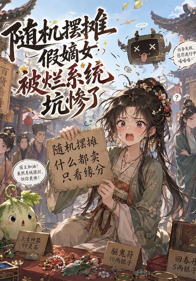 随机摆摊假嫡女被烂系统坑惨了（124集）