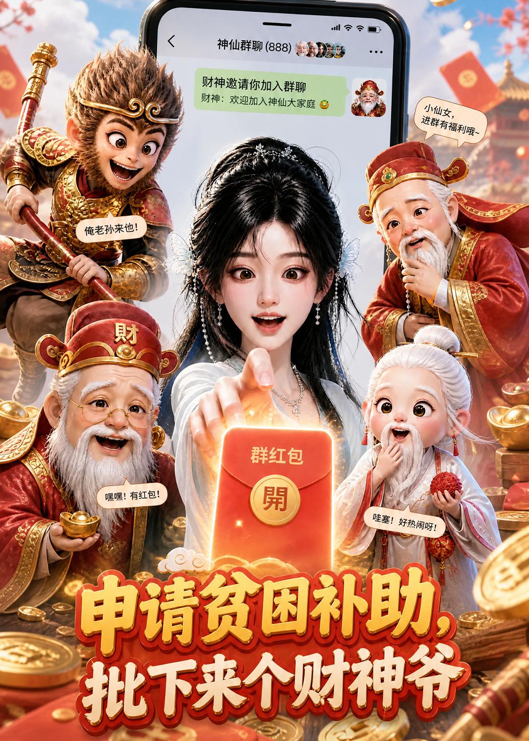 申请贫困补助，批下来个财神爷（ 112集）
